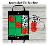 In The Hoop Sports Ball TIC TAC Tote Embroidery Machine Design