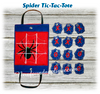 In The Hoop Spider TicTac Tote Embroidery Machine Design