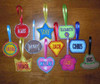 Lunch Box Name Tag Set