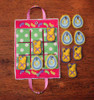 In The Hoop Easter Tic TAc Tote Embroidery Machine Design