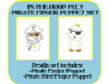 Pirate Finger Puppet ITH Set