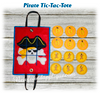 In The Hoop Pirate Tic Tac Tote Embroidery Machine Design