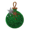 Decorative Christmas ball Applique Set