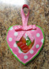 In the hoop Heart Candy Pocket Embroidery Machine Design