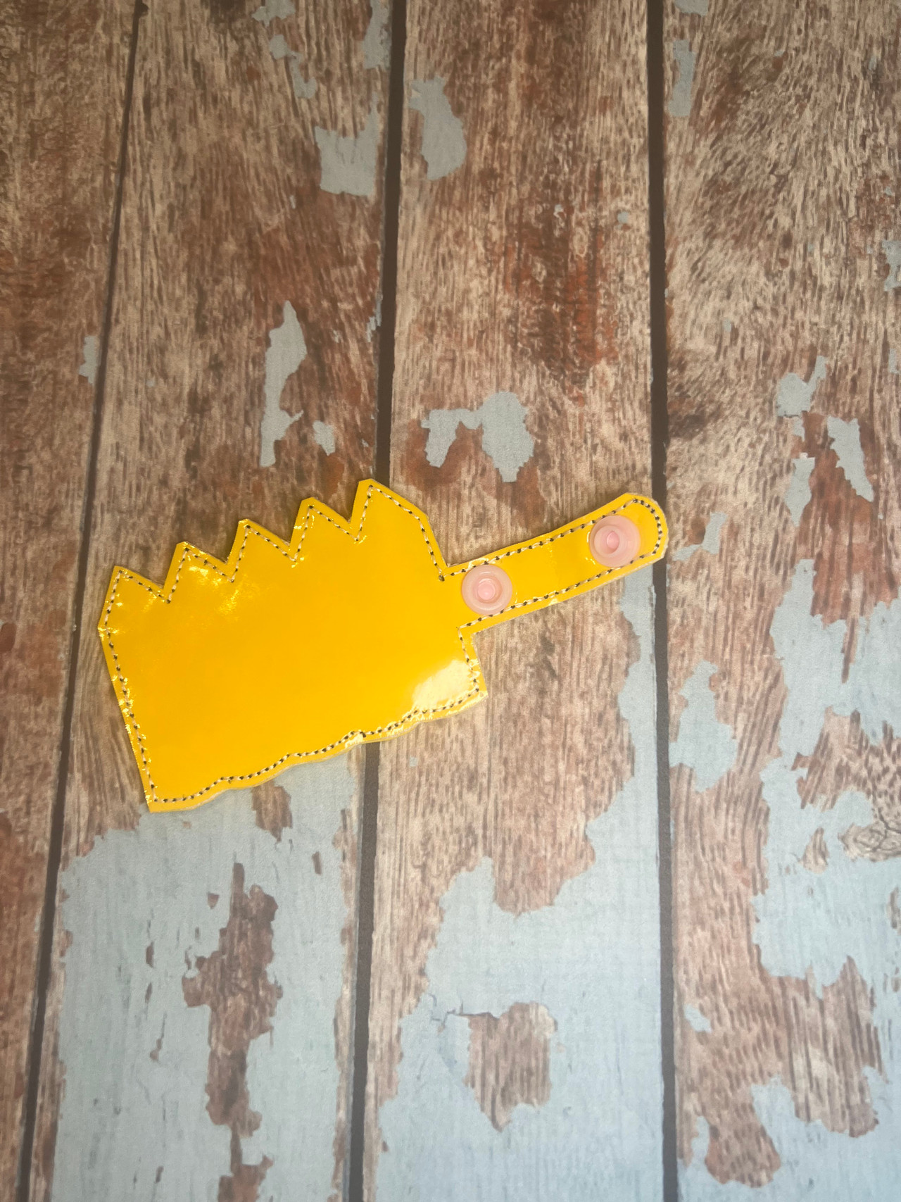 In the hoop pencil key fob embroidery machine design  newfound applique In the hoop pencil key fob embroidery machine design  newfound applique