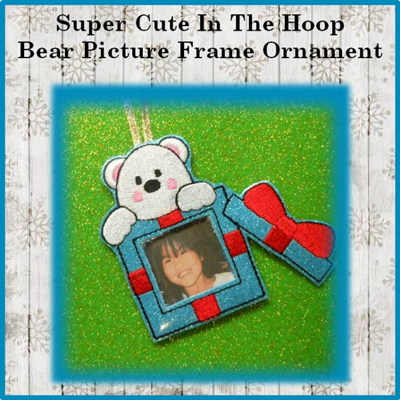 Bears Frame Designs for Embroidery Machines