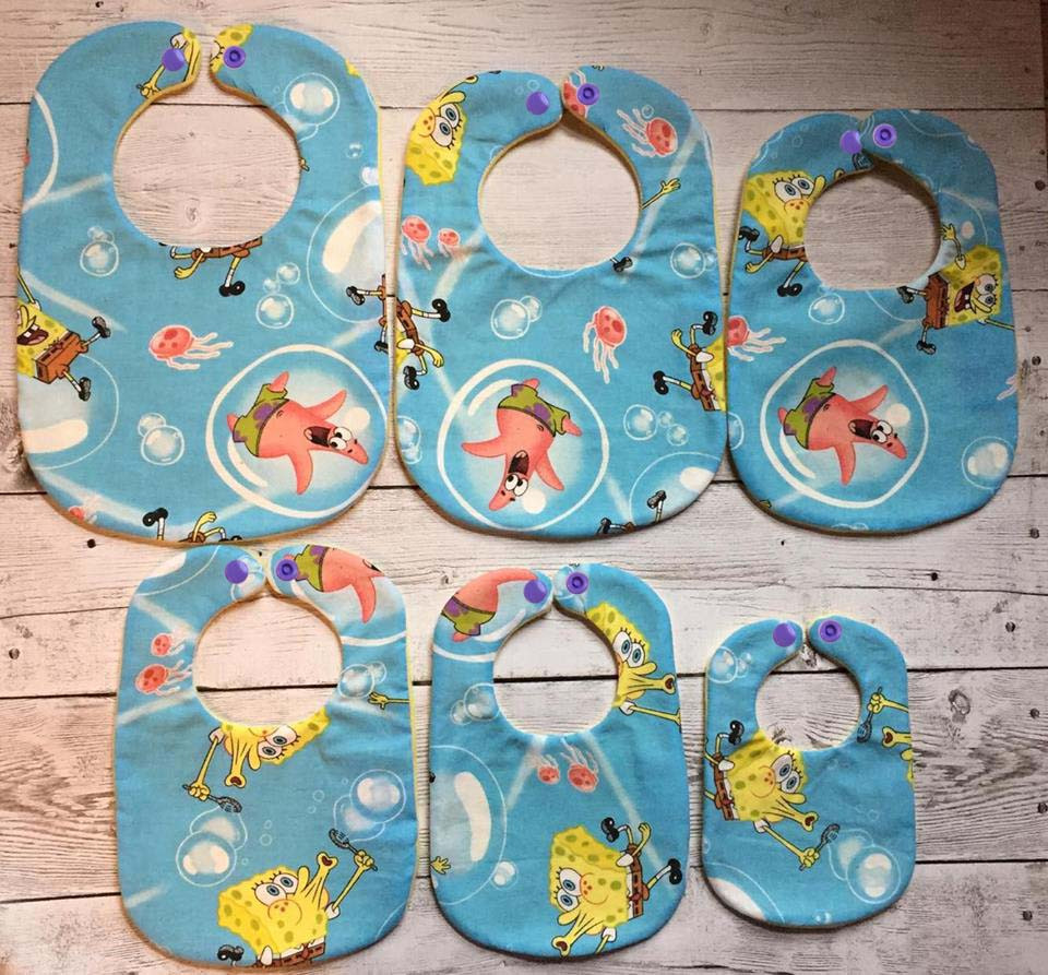 In the hoop Blank Bib Embroidery Machine Design set