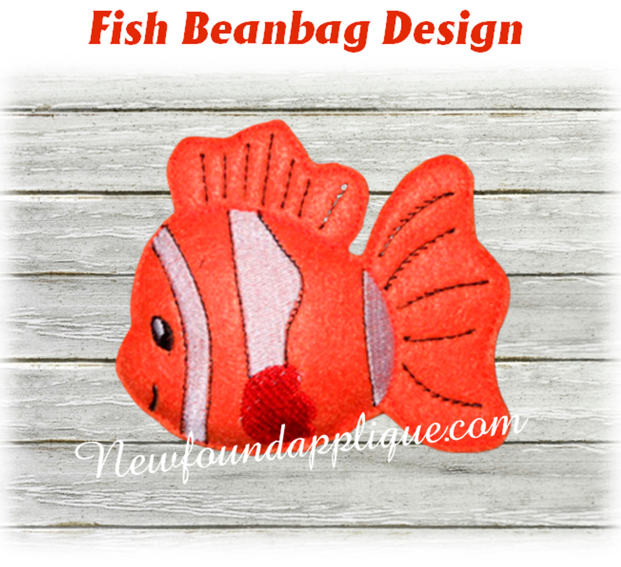 EMBROIDERED FISH BAG - Various