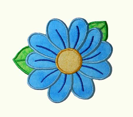 Flower Applique Sunflower Design Newfound Applique