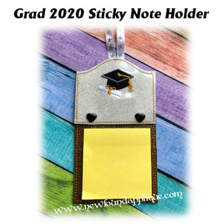 ITH Grad Cap Craft Pick Embroidery Machine Design - Newfound Applique