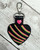 In The Hoop Heart Key Fob Ribbons Embroidery Machine Design