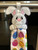 In The Hoop Bunny Towel Holder Embroidery Machine Design