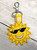 NFA Smiling Sun Key Fob Embroidery machine Design