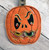 In the hoop Jack-O-Lantern Candy Pocket Embroidery Machine Design