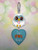 In The Hoop Owl Valentine Ornament Embroidery Machine Design