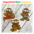 In The Hoop Gingerbread Ninja Ormanets Embroidery Machine Design Sett