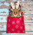 In The Hoop Reindeer Peeker Treat Bag Embroidery Machine Design
