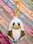 In The Hoop Egg Duck Ornament Embroidery Machine Design