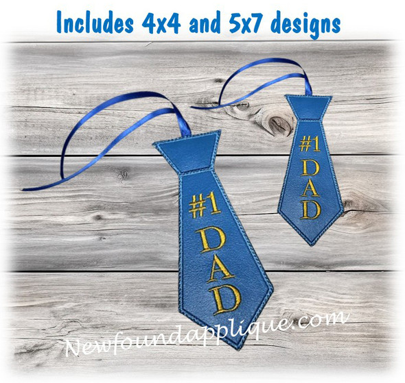 Dad Tie Book Mark