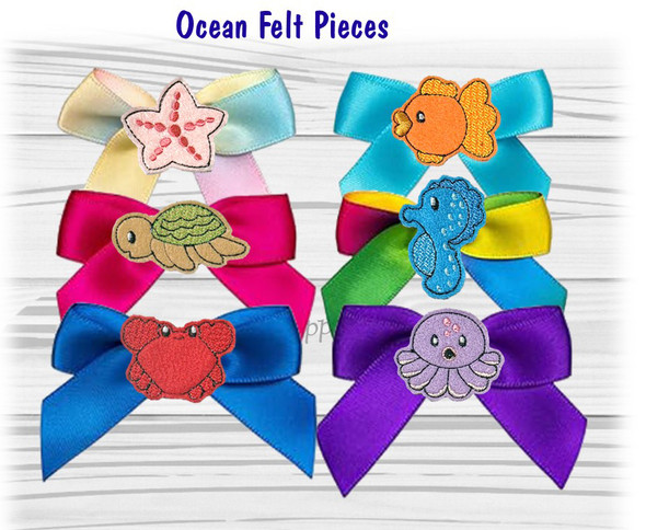 Ocean Felt Pieces Set