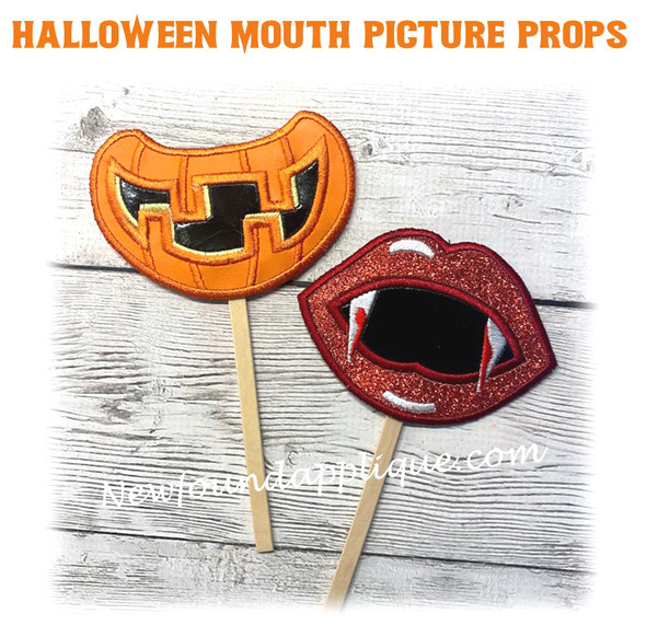 Halloween Mouth Picture Props