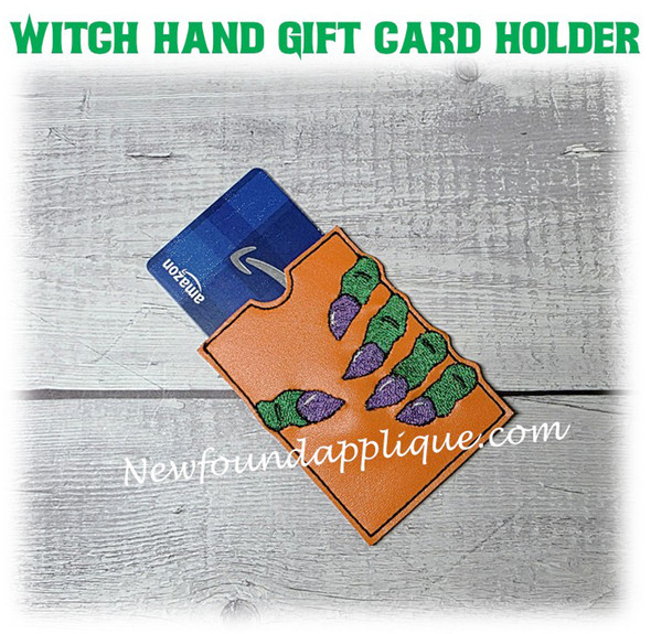 Witch Hand  Gift Card Holder Witch Hand  Gift Card Holder
