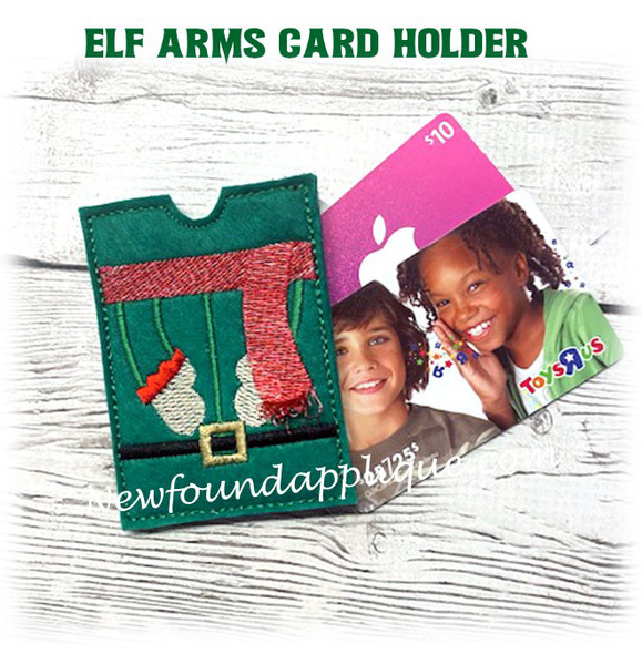 Elf Arm Gift Card Holder