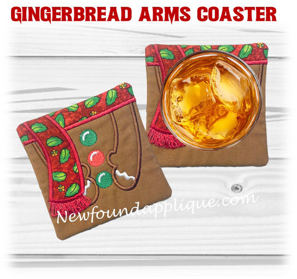 Gingerbread Arms Coaster