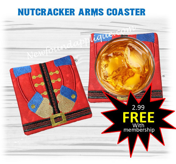 Nutcracker Arms Coaster