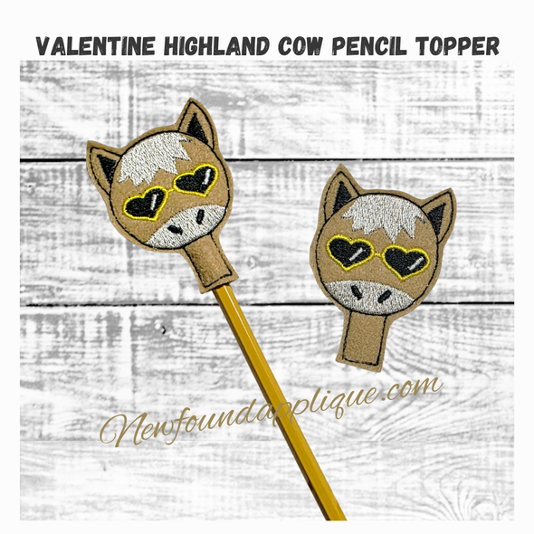 Valentine's Horse Pencil Topper