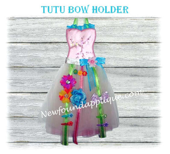 TuTu Bow/Hairclip Holder