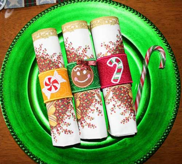 Christmas Napkin Wrap Set Christmas Napkin Wrap Set