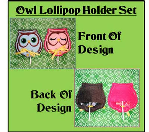 Owl Lollipop Holders Owl Lollipop Holders