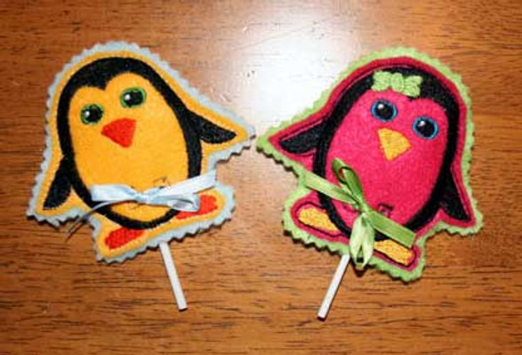 Penguin Lollipop Holders Penguin Lollipop Holders