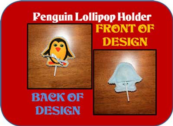 Penguin Lollipop Holders Penguin Lollipop Holders