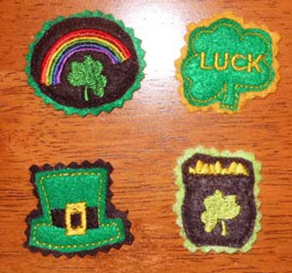 St Pats Day Felt Bits and Pieces