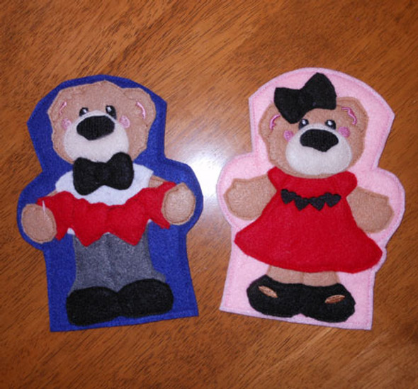 Bear Puppet ITh Set
