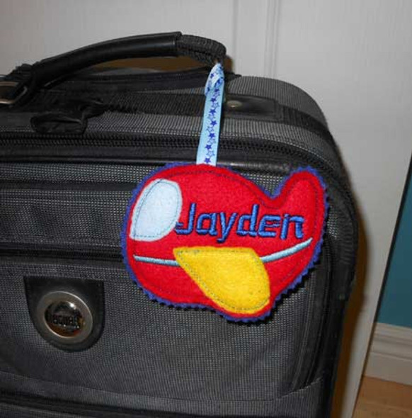 Airplane Luggage tag