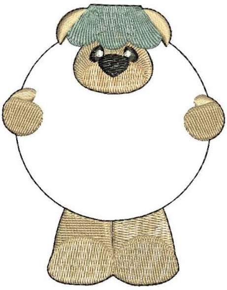 Christmas Tree Bear ornament Embroidery Machine Design Christmas Tree Bear ornament Embroidery Machine Design