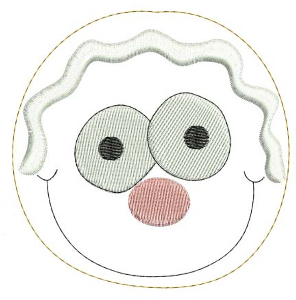 In The Hoop Gingerbread Christmas Ornament Embroidery Machine Design In The Hoop Gingerbread Christmas Ornament Embroidery Machine Design