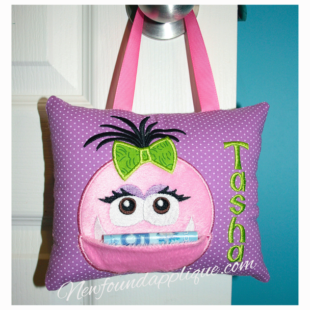 Monster Girl Tooth Pillow