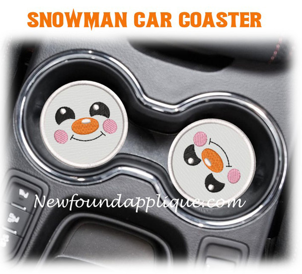 Snowman Car Coaster