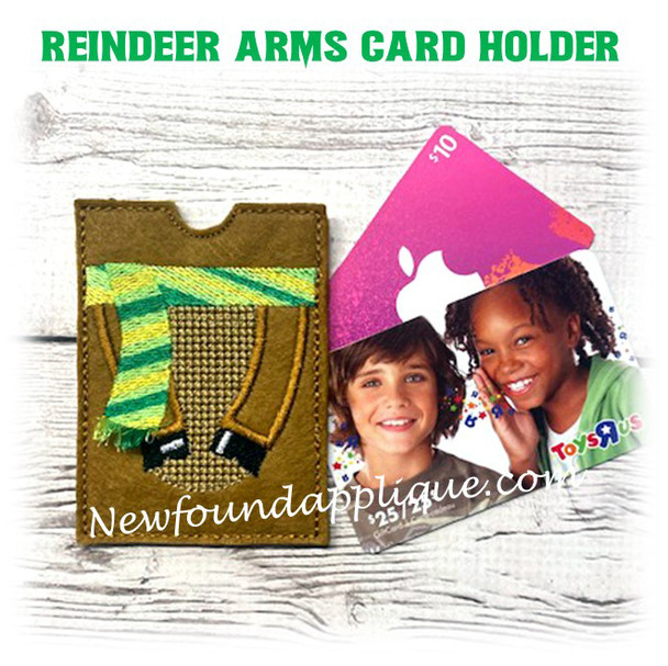 Reindeer Arm Gift Card holder