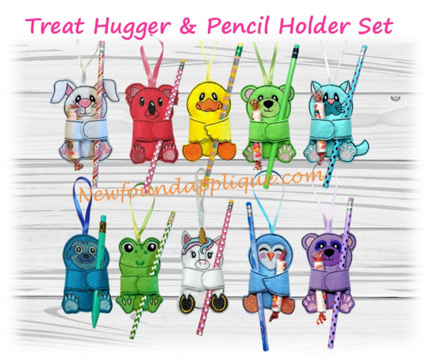 Treat Hugger Embroidery Machine Design Set