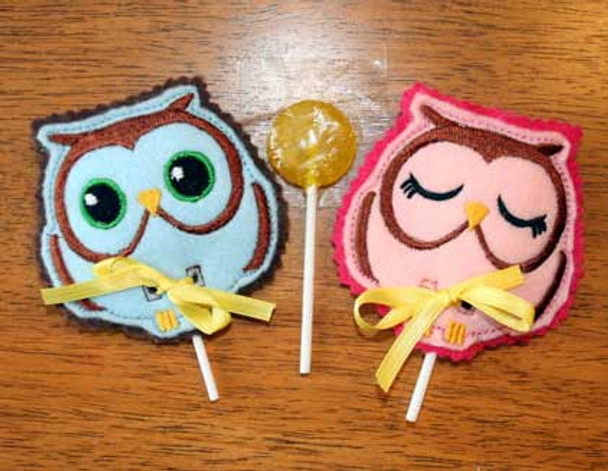 Owl Lollipop Holders