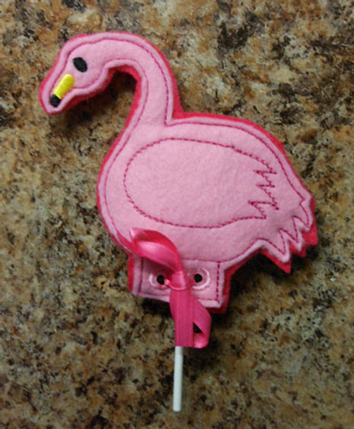 Flamingo Lollipop Holder Design