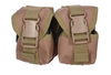 UTG Molle Pineapple Grenade Pouch Tan