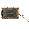 High Speed Gear Double Decker TACO Dual Magazine Pouch Molle Fits (1) Rifle Magazine and (1) Pistol Magazine Coyote Brown