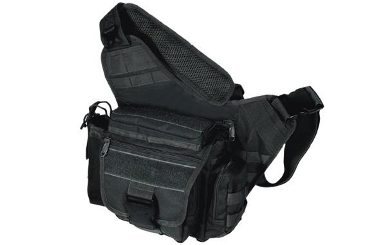 G4Free Multi-functional Tactical Messenger Bag Utility Pouch Versipack (Black)