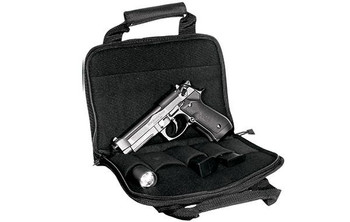 UTG Deluxe Single Pistol Case, Black 